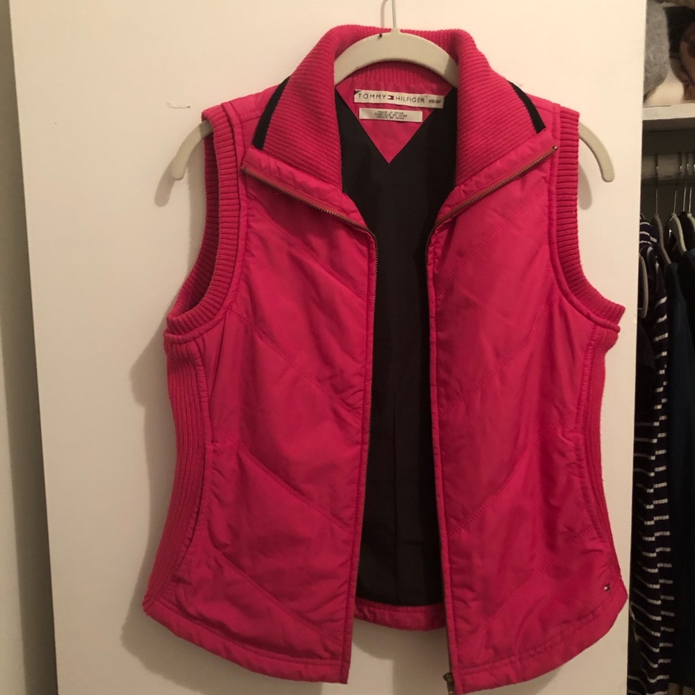 TOMMY HILFIGER Pink light weight vest